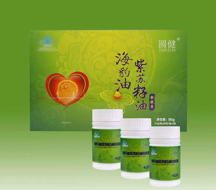 圆健（海豹油紫苏籽有软胶囊）